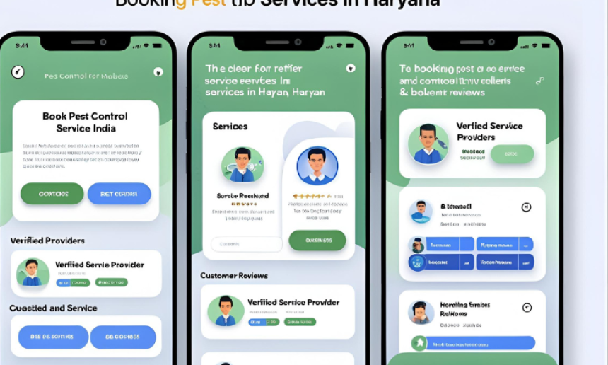 Pest Control Booking App Haryana | Safe & Verified Services
