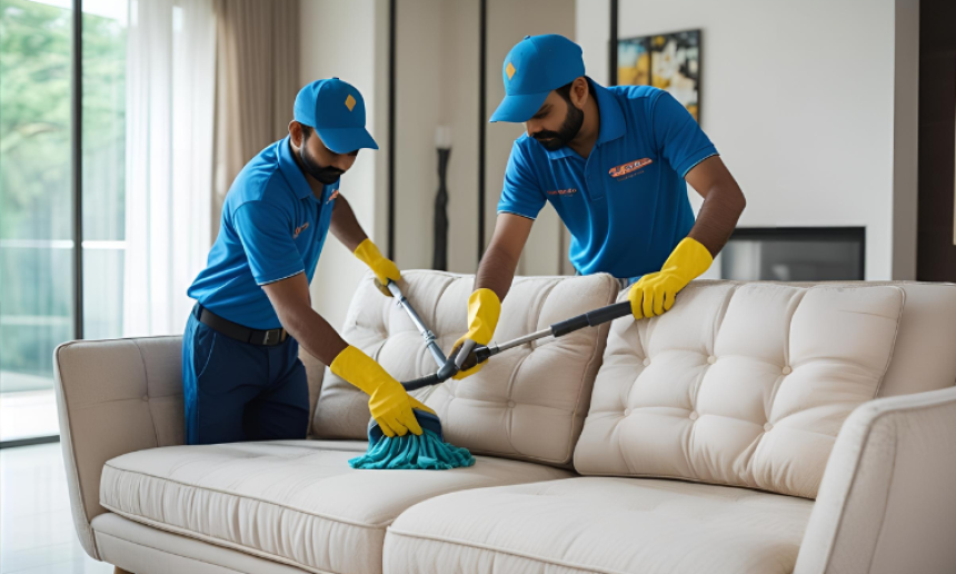 Sofa Cleaning At Home Haryana – Book Verified Sofa Cleaning Experts with Flicksy