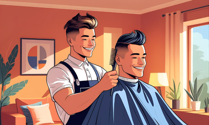 ✅ Instant Home Haircut App with Expert Barbers in NCR – Flicksy