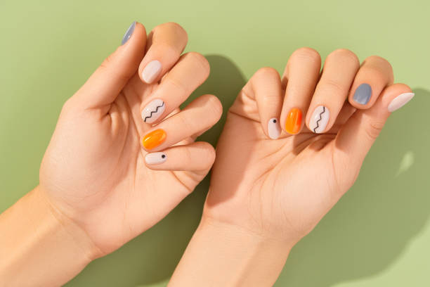 Elysian British Rose manicure