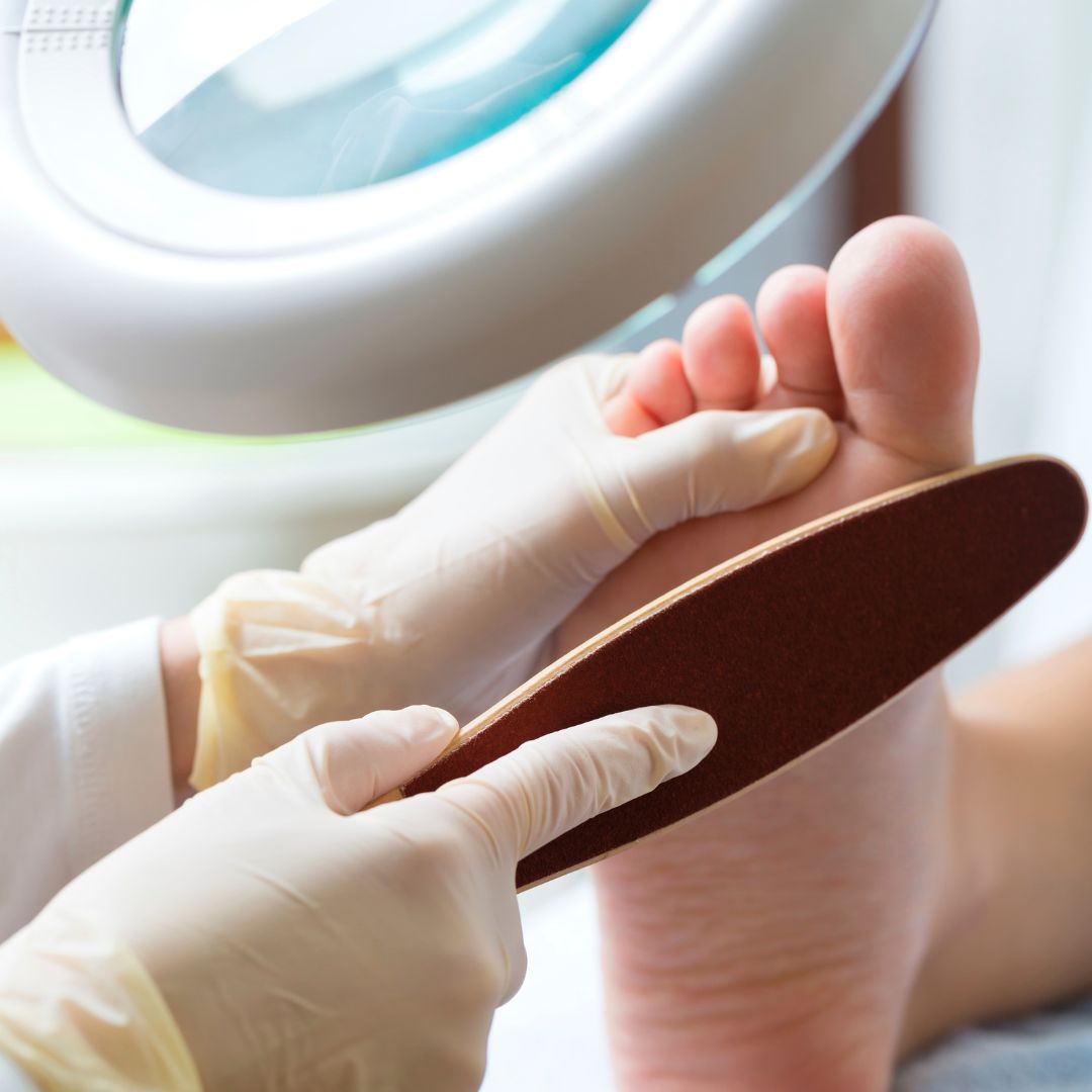 Cut, file & polish Pedicure