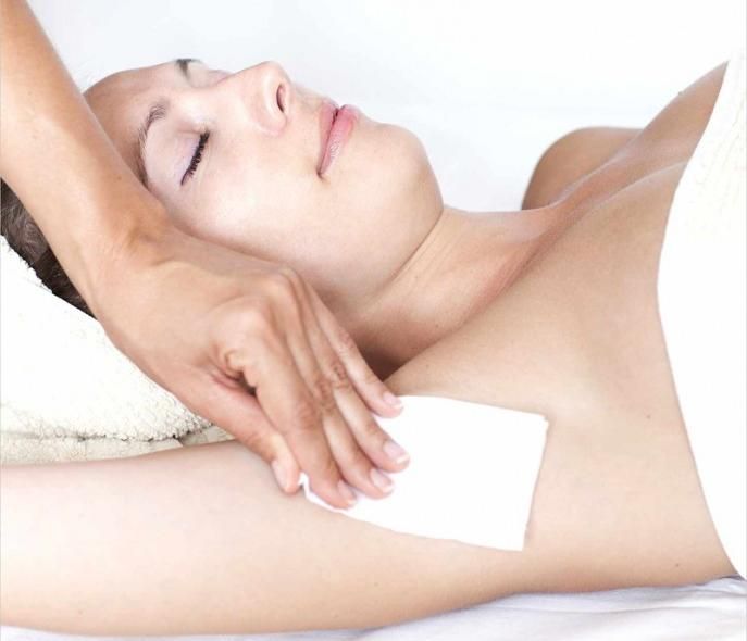 Full arms + underarms waxing