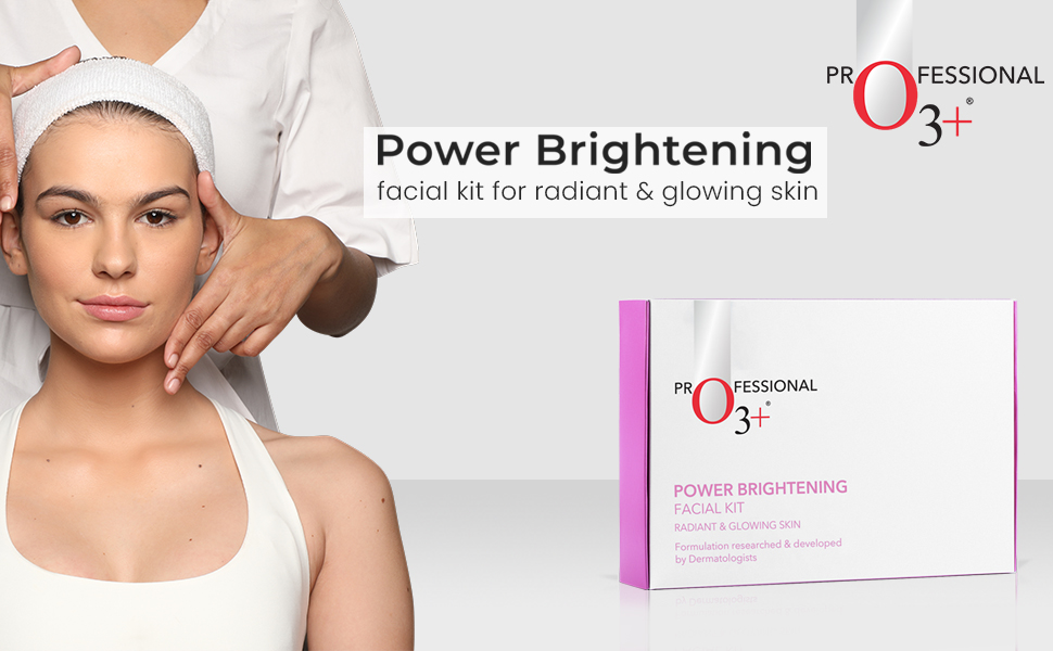 O3+ power brightening facial