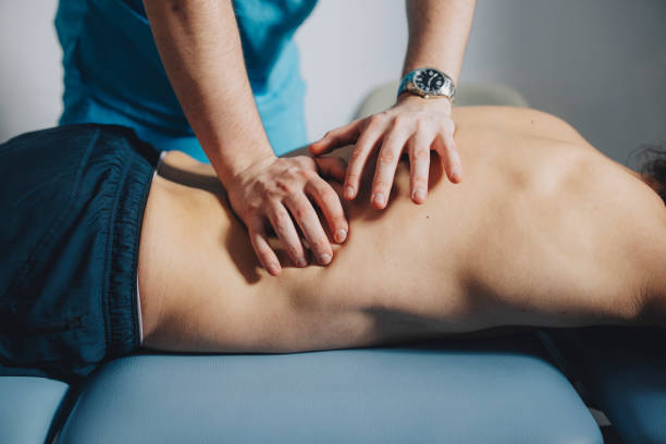 Back pain relief massage