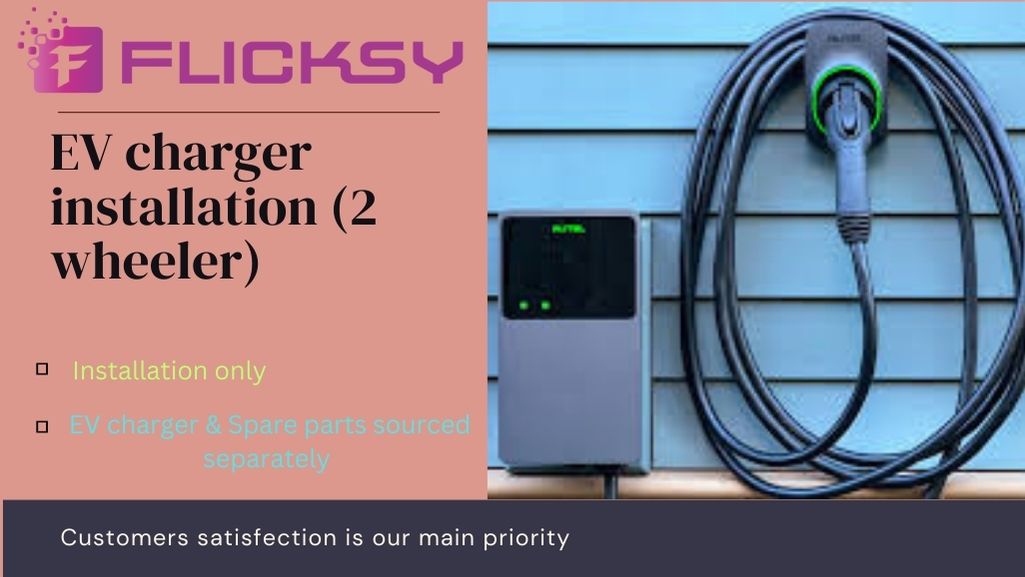 EV charger installation (2 wheeler)