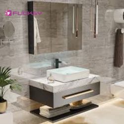 Wash basin cabinet assembly and installation