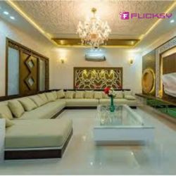 Furnished Living Room Cleaning