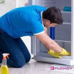 Refrigerator cleaning
