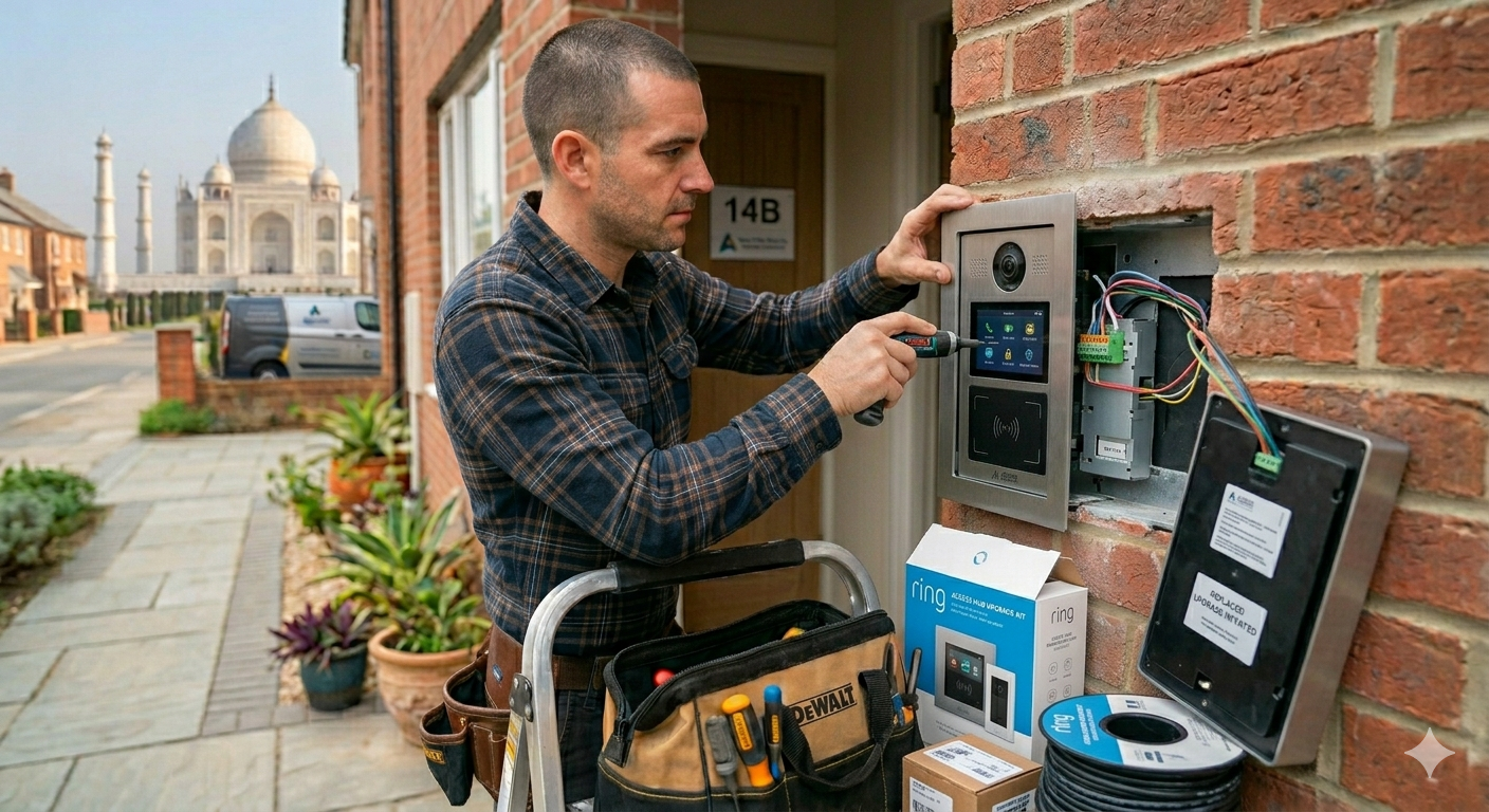Doorbell installation