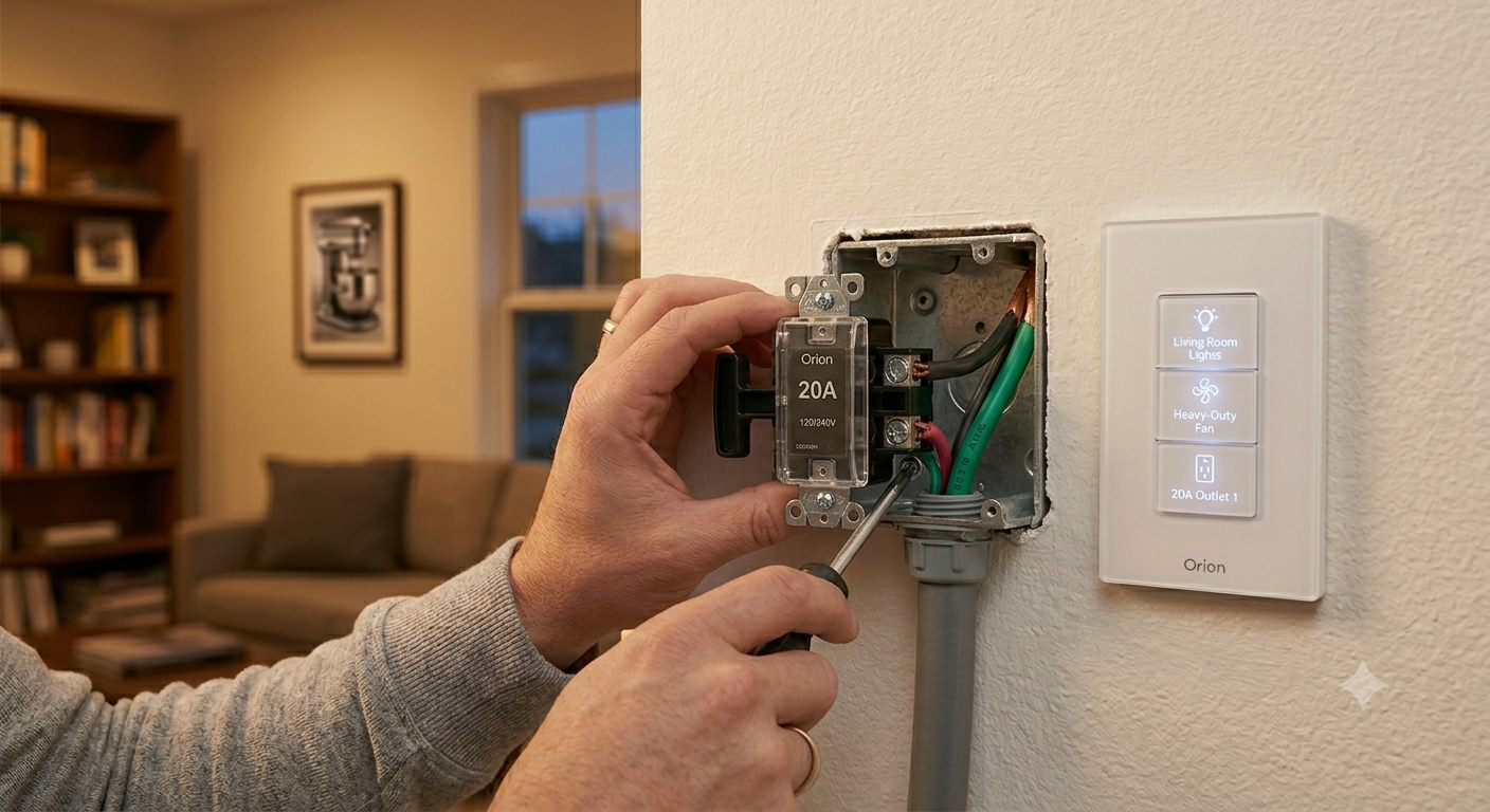 Switchbox installation (15+ amp)