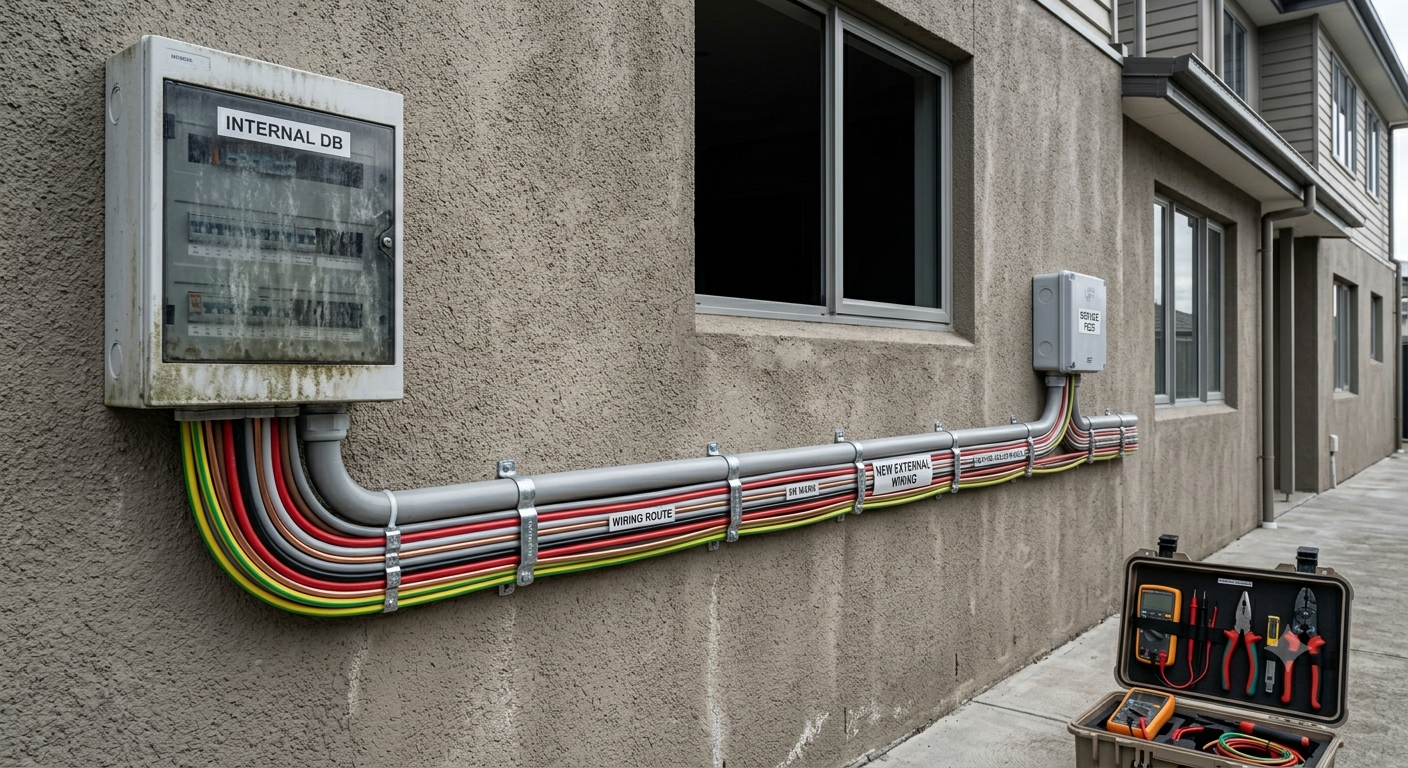 New external wiring