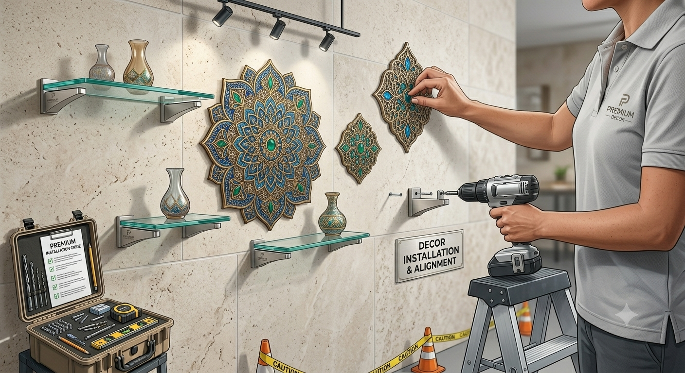 Drill & hang (wall decor)