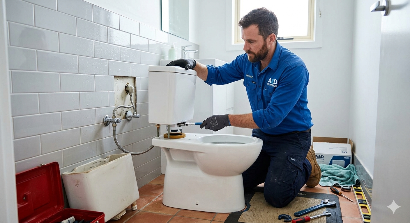Flush tank replacement