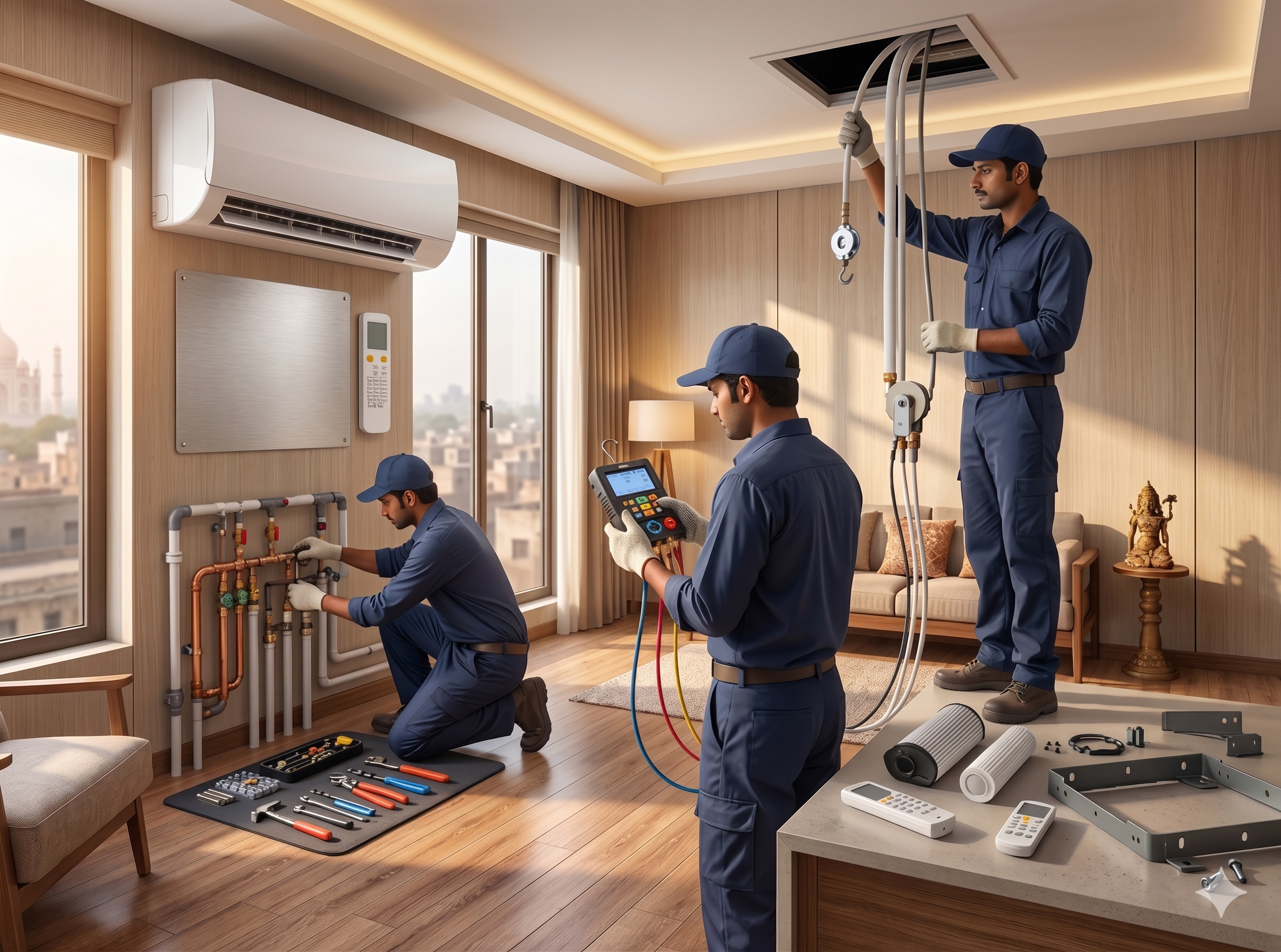 AC install