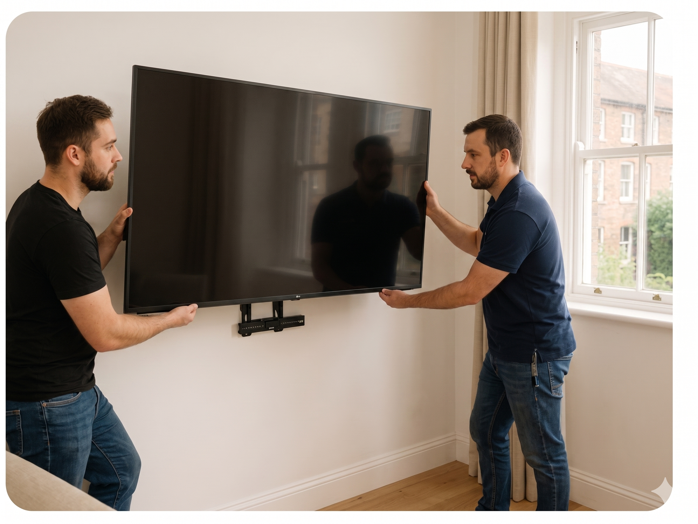 Installation - wall mount 32" ~ 43"