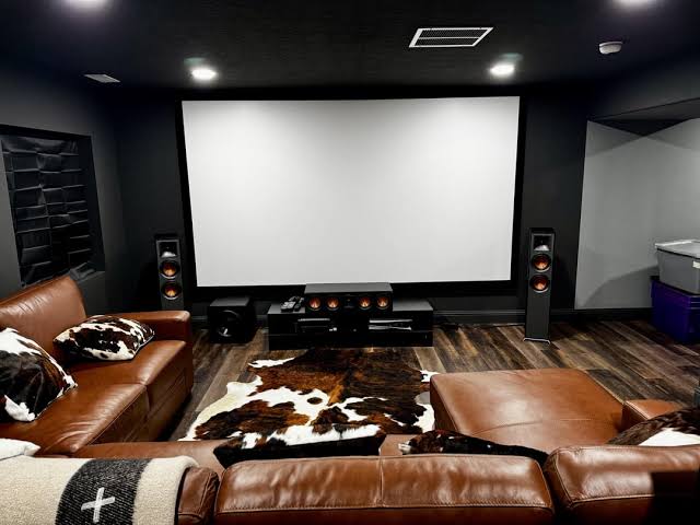 Mini home theater installation