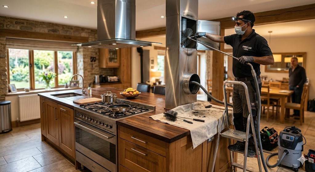 Island Chimney Basic Cleaning