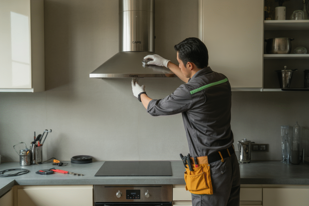 Kitchen Chimney Installation