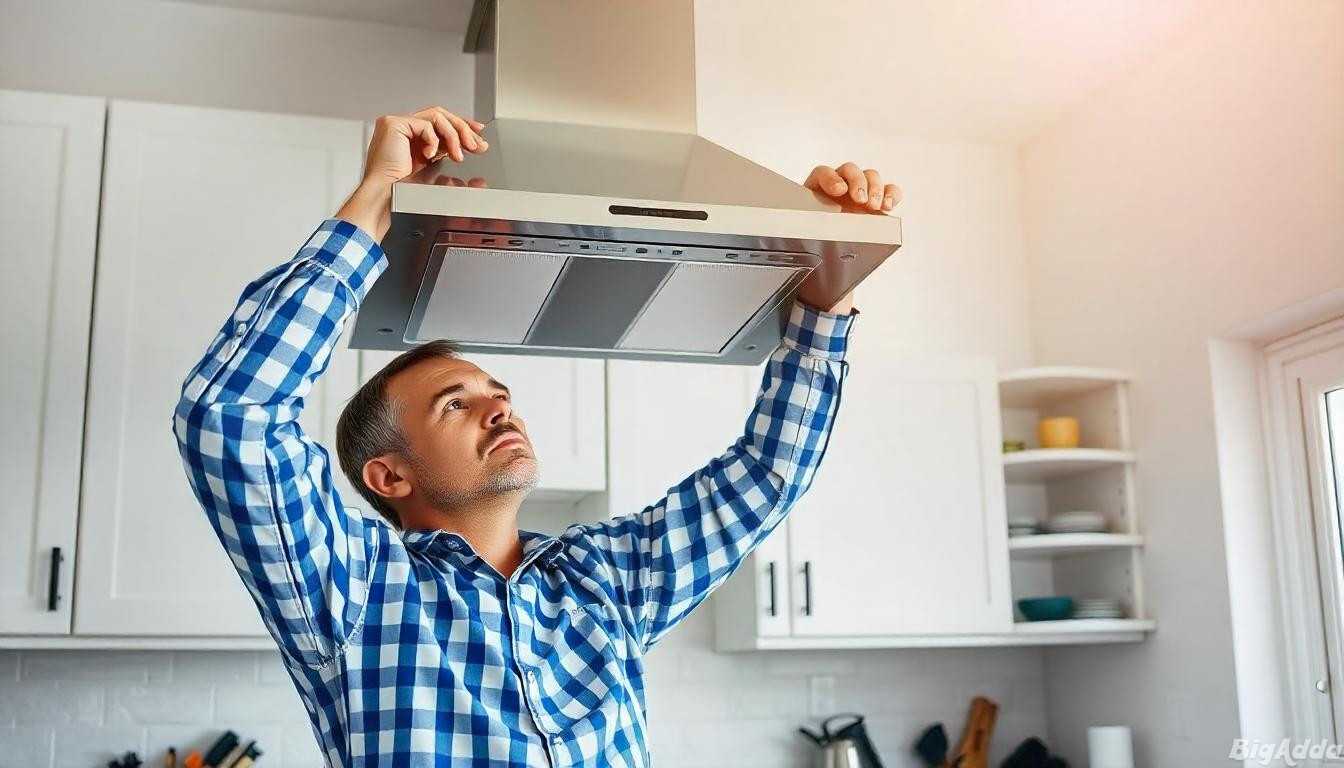 Kitchen Chimney Installation