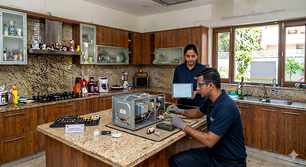 Microwave repair