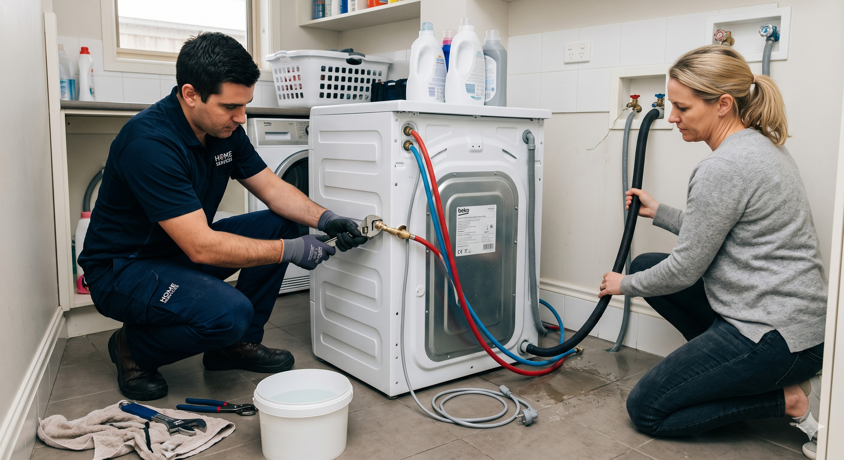 Washing machine uninstallation
