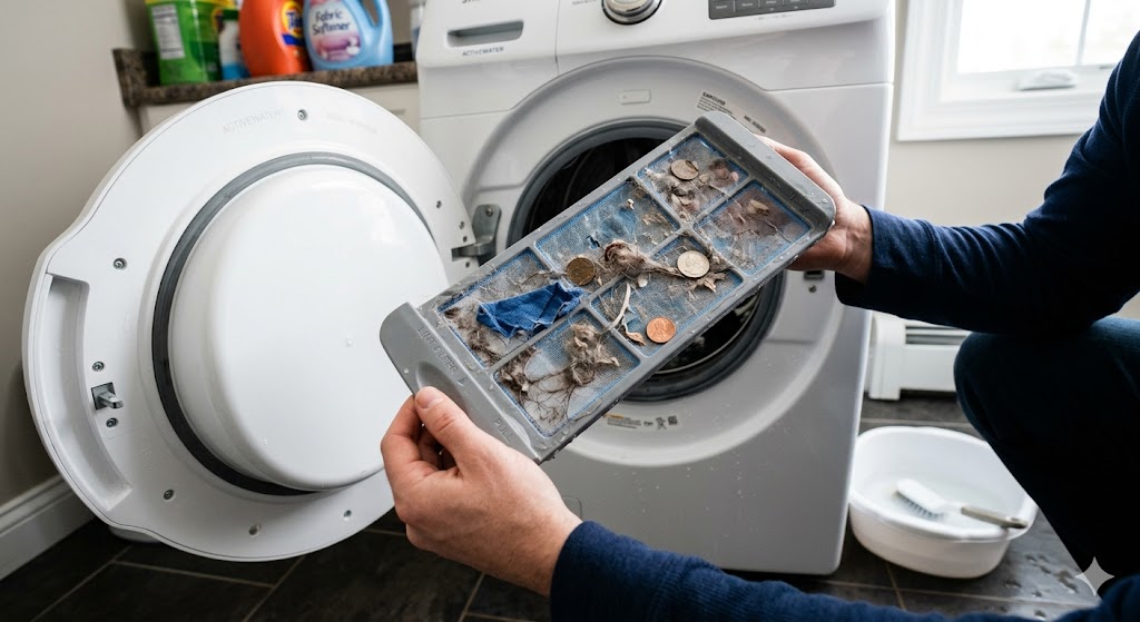 Washing machine filter