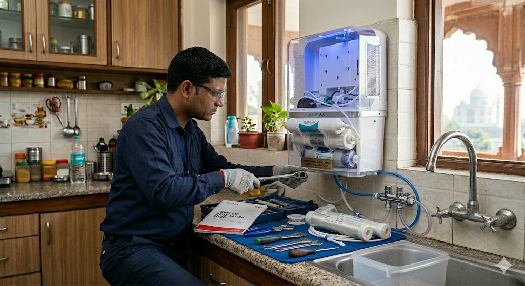 Water purifier installation