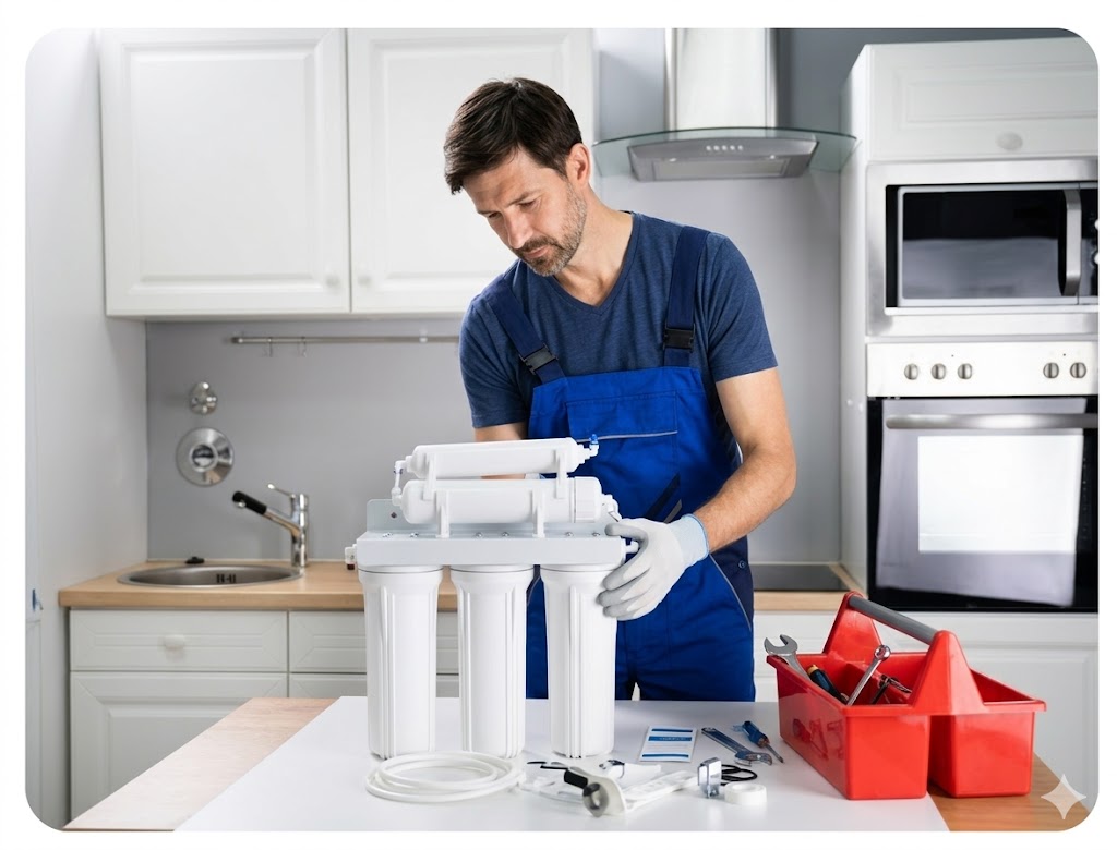 Water purifier service check-up