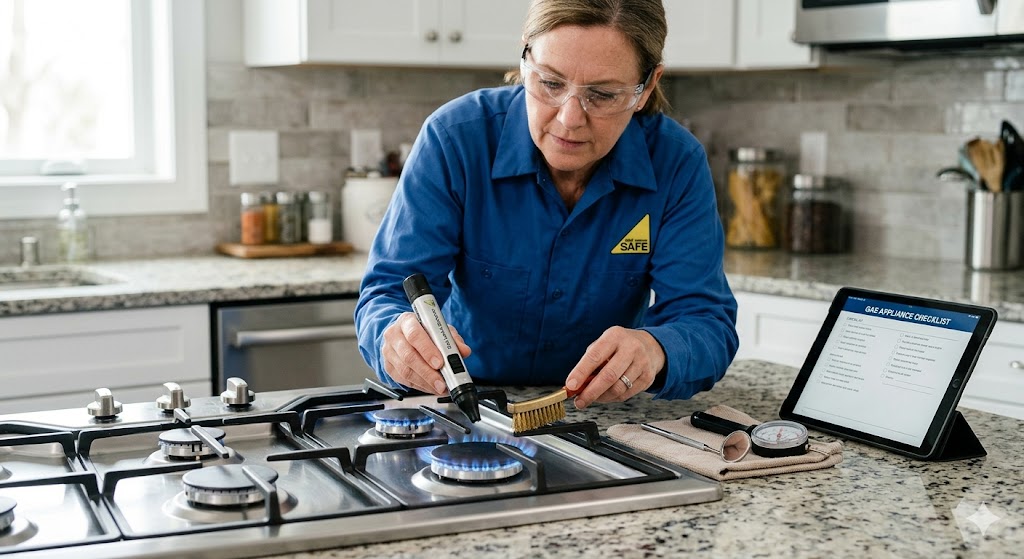 Gas stove checkup