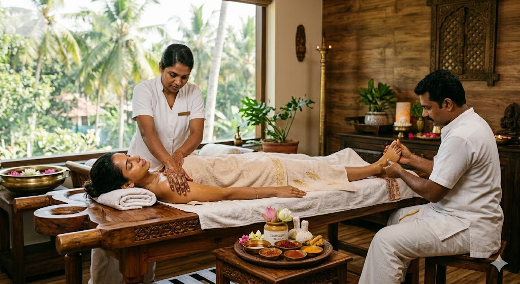 Abhyanga full body + foot massage