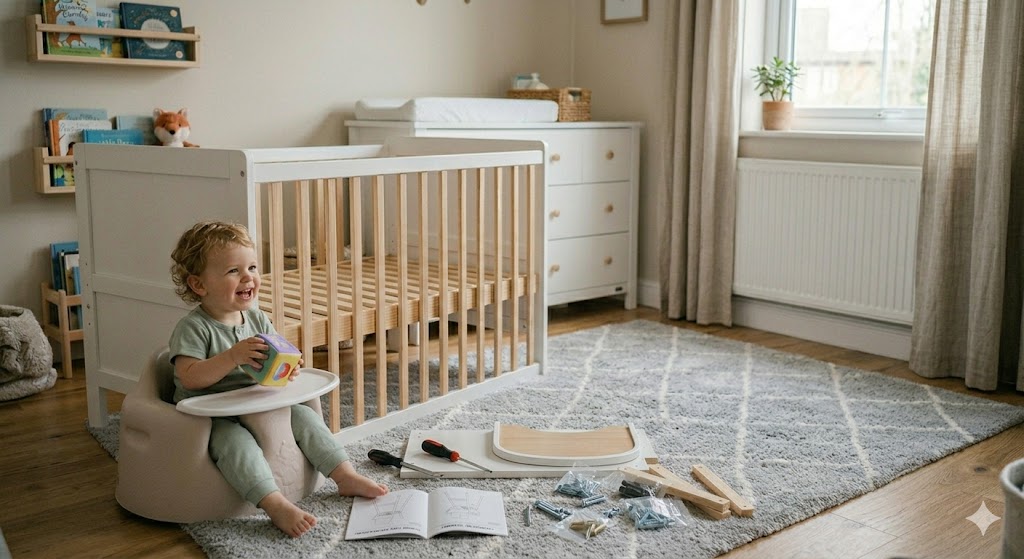 High chair assembly