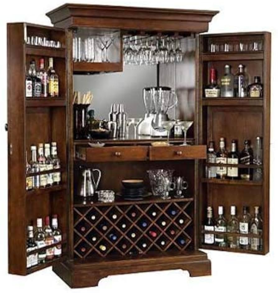 Bar cabinet assembly