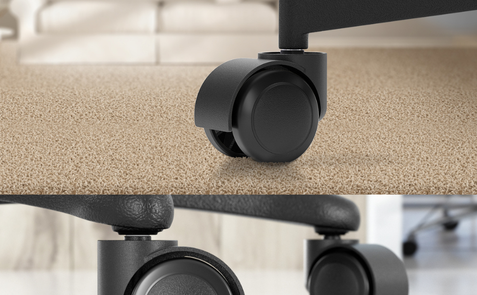 Table/chair wheels fitting