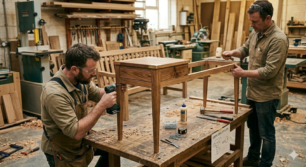 Side table assembly