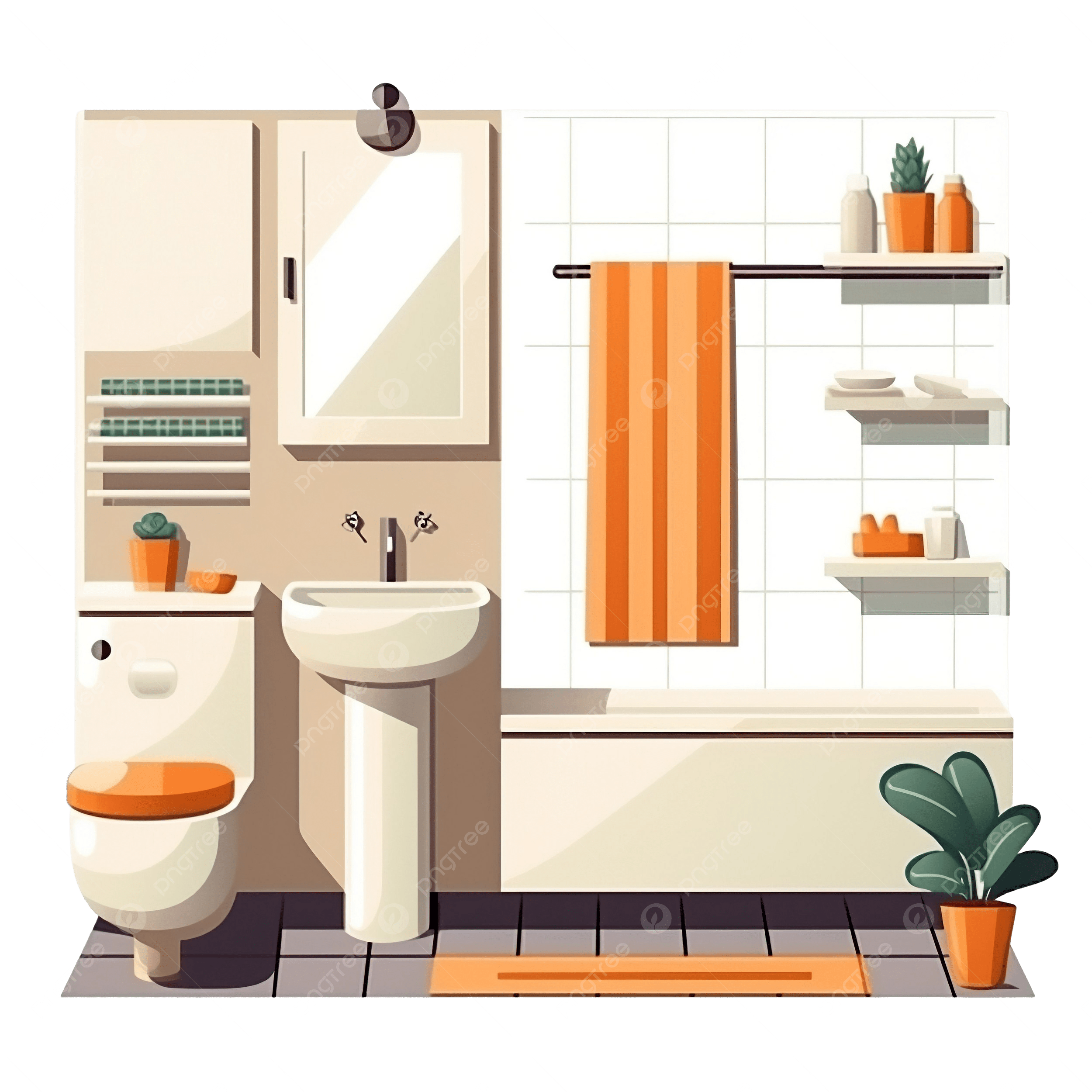 Bathroom & Kitchen