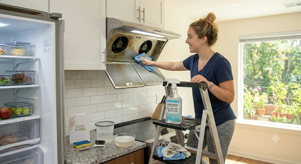 Exhaust fan cleaning