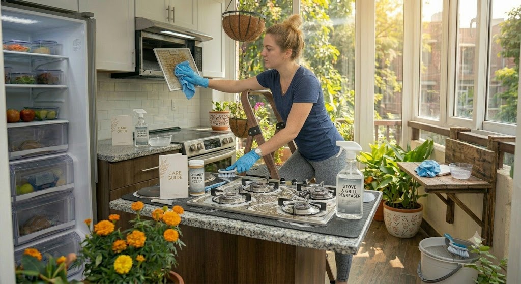 Chimney + stove cleaning