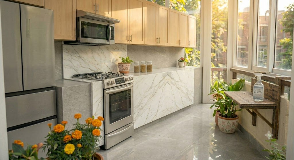 Kitchen Tiles and Slabs