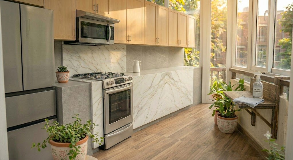 Complete Kitchen without cabinet interiors