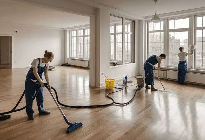 Unfurnished Bedroom cleaning