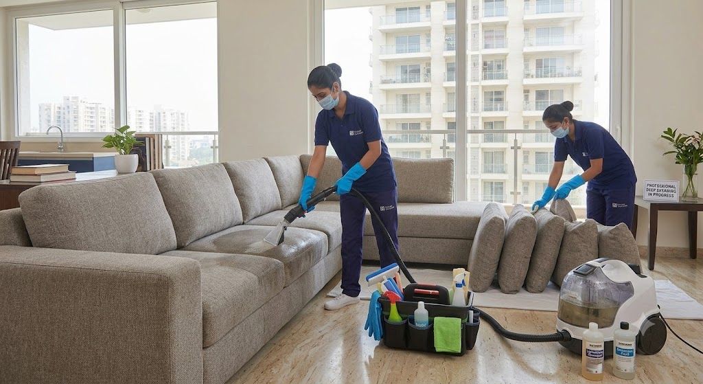 Sofa & cushions' shampooing (up to 5)