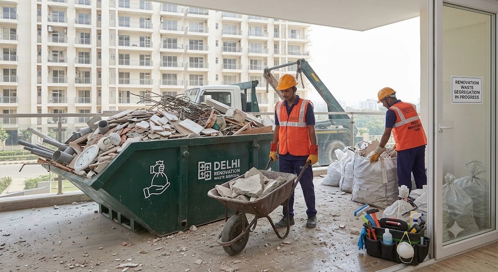 Home renovation waste disposal