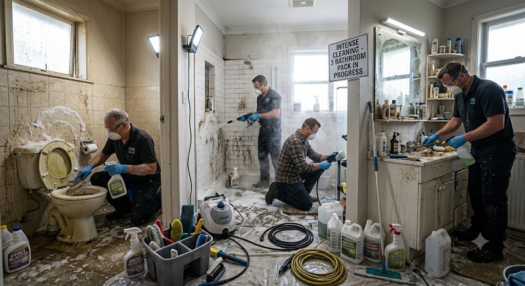 Intense cleaning - 3 bathroom pack